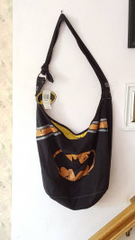 NWT DC Comics Batman Hobo Shoulder Bag/Purse