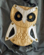 New Tilly's Owl Grey Hobo Bag/Purse
