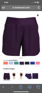 Lands’ end swim shorts