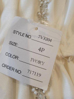 Size 4 Wedding Dress---NEVER WORN