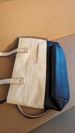 Stone mountain USA leather handbag
