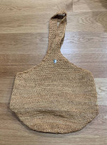 Vintage HELEN KAMINSKI Carillo Woven Raffia Sac Shoulder large Bucket
