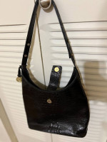 BRAHMIN Leather Pocketbook - Black - Vintage - REDUCED