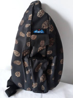 New KAVU Rope Sling / Bag  Pine Cone Print