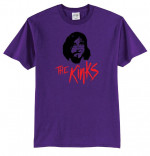 kinks lola lp cover DARK BROWN BURGUNDY 2xl tee - davies
