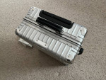 Rimowa Classic Cabin S Aluminum Small Carry-On Suitcase, Silver