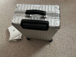 Rimowa Classic Cabin S Aluminum Small Carry-On Suitcase, Silver