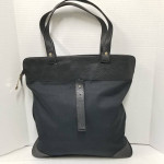 Burberry Canvas and Leather Stowell Roll Up Tote