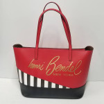 Henri Bendel HB About Town Tote in HTF Red