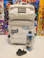 Large White Lgnd Velcro Tacpack Office Outdoor Hiking Travel Luggage Backpack