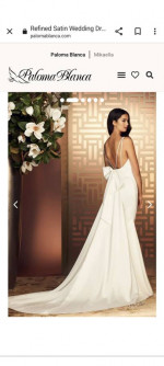 Paloma Blanca Wedding Dress - Style 4892