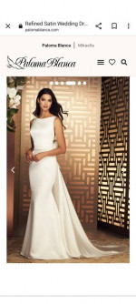 Paloma Blanca Wedding Dress - Style 4892