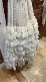 NWT Giambattista Valli ruffle tiered Dress Sz IT 40