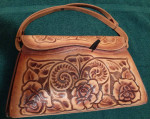 Hand Tooled Leather Purse
