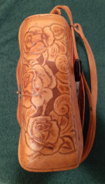 Hand Tooled Leather Purse