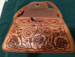 Hand Tooled Leather Purse
