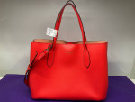 NEW Kate Spade Harper Cherrywood Leather Satchel Crossbody Tote RED Ba