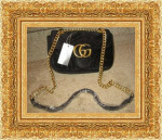 Black Velvet Shoulder Designer Theme Handbag For Women Or Teens