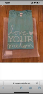 2 Love Your Melon t-shirts-BRAND NEW in bags - size small