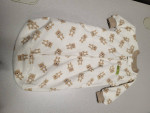 Infant 0-9months Carters Child of Mine LOVE 2 HUG bears fleece sleep b