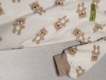 Infant 0-9months Carters Child of Mine LOVE 2 HUG bears fleece sleep b