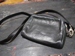 Black Genuine Leather Shoulder Bag