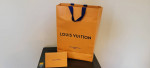 Louis Vuitton shopping bags + Box (LV Paris) authentic