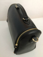 Black Trunk Purse 18" x 4" x 16"