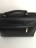 Black Trunk Purse 18" x 4" x 16"