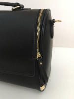 Black Trunk Purse 18" x 4" x 16"