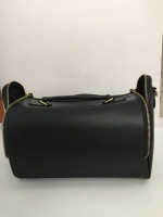 Black Trunk Purse 18" x 4" x 16"
