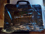 Black Genuine Leather Computer Bag