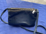 Safe Keeper RFID Black Mini Cross-Body Purse w 3 Zipper Pockets