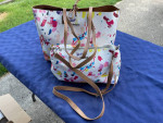 DESIGUAL CONFETTI SEATTLE SHOPPER Reversible Tote & Purse Set - Used