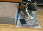 GIUSEPPE ZANOTTI metalic Wedge Sneakers Size 8