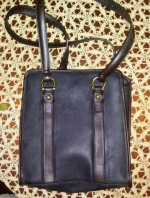 Vintage Nine West Leather Handbag