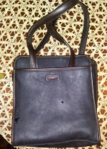 Vintage Nine West Leather Handbag