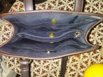 Vintage Nine West Leather Handbag