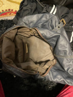 Adidas duffle bag, track pants size M and L , leather purse made in korea