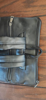 Leather Owl Backpack