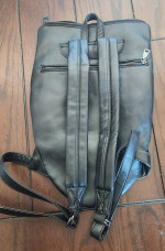 Leather Owl Backpack
