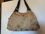 NWT COACH Maggie Hobo Op Art Signature C Handbag Purse #L0973-14305