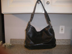 Vintage Coach Black leather Bag