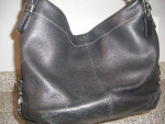 Vintage Coach Black leather Bag