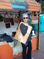 Unique NEW Hand made Leather handbag