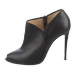 Christian Louboutin Peep-Toe Ankle Boot/Booties Women Size 9.5/IT 39.5