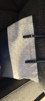Michael Kors flowered tote bag