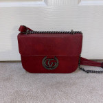 Red Gucci Bag, used no damages!