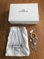 Coach stars keyring