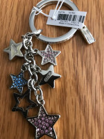 Coach stars keyring
